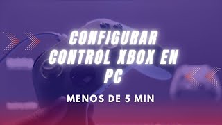 ✅ Configurar RÁPIDO control de XBOX SERIES XS en PC 🕹️ [upl. by Pfister]