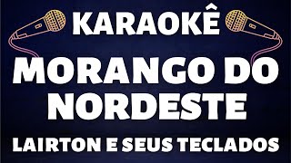 Karaoke  Lairton e Seus Teclados  Morango do Nordeste  Versao 2022 [upl. by Corinna]