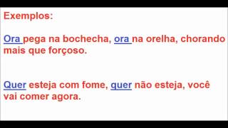 Oraçoes coordenadas sindéticas Aditivas Adversativas e Alternativas [upl. by Nereus]