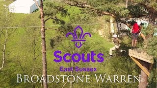 Broadstone Warren activity centre scout campsite East Sussex for scouts Guides amp the public [upl. by Leidag]