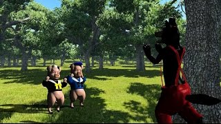 The Three Little Pigs 3D Animation Film [upl. by Dduj]