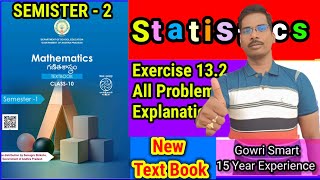 10th Class Maths New Syllabus Chapter13 Statistics Exercise 132 Must Watch Video  viral [upl. by Enelyahs]