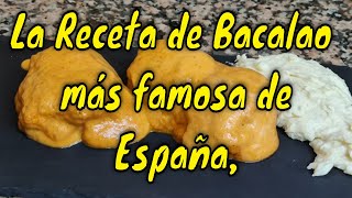 La Receta de Bacalao más famosa de España ¡todo el mundo quiere probarlo ¡parece de otro planeta [upl. by Aikkan]