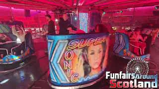 Codonas Attractions Starchaser Waltzer at Armadale West Lothian 2024 👌💯 [upl. by Sabanrab]