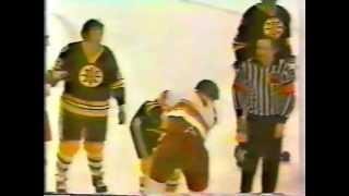 Bruins vs Atlanta Flames Bench Clearing Brawl [upl. by Norbert]