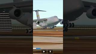 C5 GALAXY ROYAL MALAYSIAN AIR FORCE RFS tudm malaysia aviation shorts [upl. by Yotal]