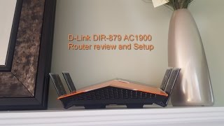 DLink DIR879 AC1900 Router setup and review [upl. by Issim]