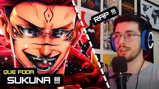 REAGINDO RAP Sukuna Divina Facínora  Novatroop  Jujutsu Kaisen [upl. by Ennaylloh]