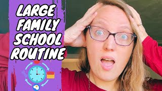 How To Plan Your HOMESCHOOL ROUTINE  Homeschooling Multiple Kids [upl. by Ijneb931]