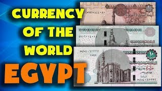 Currency of the world  Egypt Egyptian pound Exchange rates EgyptEgyptian banknotes and coins [upl. by Kessia]