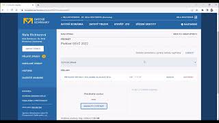 Jak odeslat daňové přiznání datovou schránkou [upl. by Sculley]