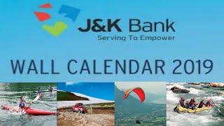 JampK BANK Calendar [upl. by Eri]