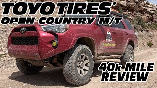 Toyo Open Country MT 40k Miles Of Abuse  Tire Review [upl. by Nosiram]