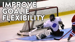 Top three ways for a hockey goalie to improve hip flexibility [upl. by Kimmi667]