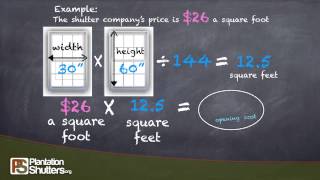 Plantation Shutter Price [upl. by Iraam764]