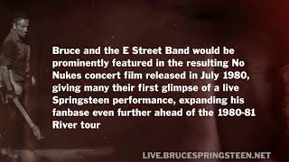 Bruce Springsteen quotThe Riverquot No Nukes Concert Sept 2122 1979 [upl. by Uri]