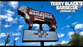 TERRY BLACKS BARBECUE  LockhartTexas BBQ Tour [upl. by Herra]