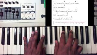 Todo Se Lo Debo A El  Divino Ft Marcos Yaroide Piano Tutorial [upl. by Zebaj582]