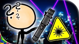 Wie funktioniert der weltweit stärkste Laserpointer Experimente⚠️ [upl. by Alister]