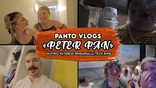 PETER PAN PANTO VLOG 5 NEW YEAR TECH RUNS COSTUMES GALORE [upl. by Arihsan]