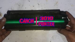 CANON 3010 PRINTER TONER SELF REFILLING [upl. by Nilorac]