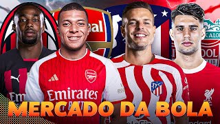 🚨🤯 ARSENAL quer MBAPPÉ AZPILICUETA é do ATLÉTICO SZOBOSZLAI é do LIVERPOOL TRAORÉ no MILAN e [upl. by Cele]