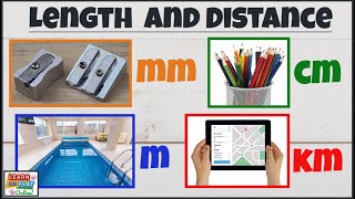 MeasurementLength mm cm m and km for Kids [upl. by Torie]