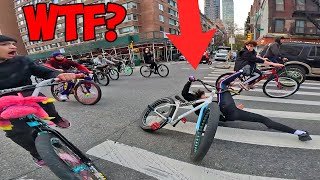 TAKING OVER MANHATTAN ON BIKES [upl. by Beffrey64]