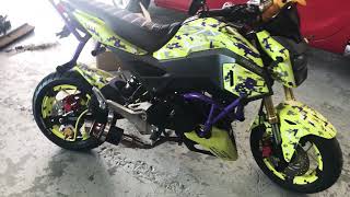 Honda Grom Zongshen ZS 190 conversion part 1 [upl. by Alex]