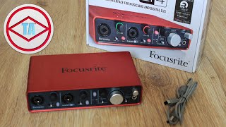 Review amp Tutorial Focusrite Scarlett 2i4 [upl. by Fritze]