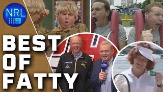 Best and funniest memories from Fattys broadcasting career 😂  NRL on Nine [upl. by Hannover]