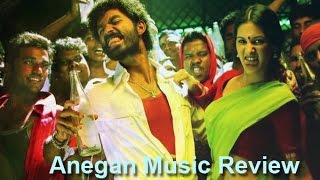 Anegan Song Review  Harris Jayaraj Dhanush Amyra Dastur  Danga Maari Roja KadaleThodu Vaanam [upl. by Atteinotna]