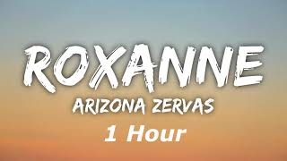 Arizona Zervas  ROXANNE Lyrics Rocksand [upl. by Aileon]