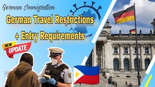 UPDATE German Immigration Entry Requirements  Travel Tipps germanytraveleurope [upl. by Atiuqam289]