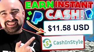 NEW Way To Earn 10 PayPal Cash PER Day  CashInStyle Review REAL Payment Proof amp Experience [upl. by Ratcliff817]