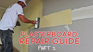 Start to Finish Guide on Taping amp Top Coating Plasterboard [upl. by Bromley]