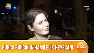 Burcu Biricikin hamilelik heyecanı [upl. by Harifaz]