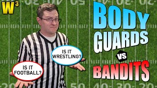 Whats a quotFootball Rulesquot Match  quotBodyguards vs Banditsquot PPV Review [upl. by Martainn279]