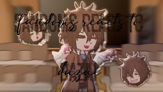 Fandoms React to Each Other ⨳ PT1 Dazai Osamu ⨳ 13 [upl. by Loretta]