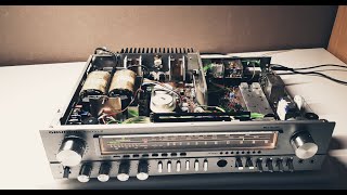 Grundig R20002 Receiver  Look inside after repair and maintenance [upl. by Ahsemaj]