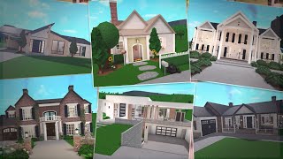 touring and ranking all the new prebuilt houses in bloxburg [upl. by Wessling]