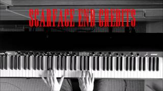 Scarface End Credits  Piano Cover [upl. by Sid28]