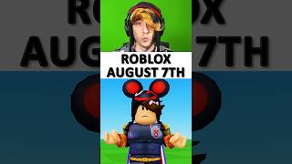 Roblox August 7th Update Explained [upl. by Dredi]