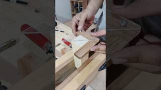 DIY center finder short woodworking [upl. by Koslo]