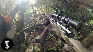 Airsoft Sniper Hides in TREETOPS and Wipes Out EVERYONE [upl. by Nagah]