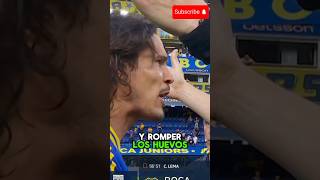 Cavani se Cruzó con el árbitro Ramírez al final del partido “tienen que aplicar los mismos criterios [upl. by Yenruogis22]