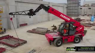 Telehandler Alquiler  Manipulador telescópico  Handler  Ecorental [upl. by Emoryt]