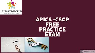 APICS CSCP  Free practice Exam  Free Test Series Free Books [upl. by Kitty]