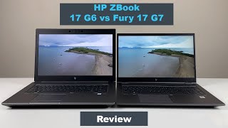 HP ZBook Fury 17 G7 Review 173quot RTX 4000 Workstation [upl. by Enaywd]