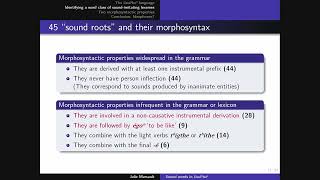 “Sound words in Umónhon and the crosslinguistic category of ideophonesquot [upl. by Llimaj]